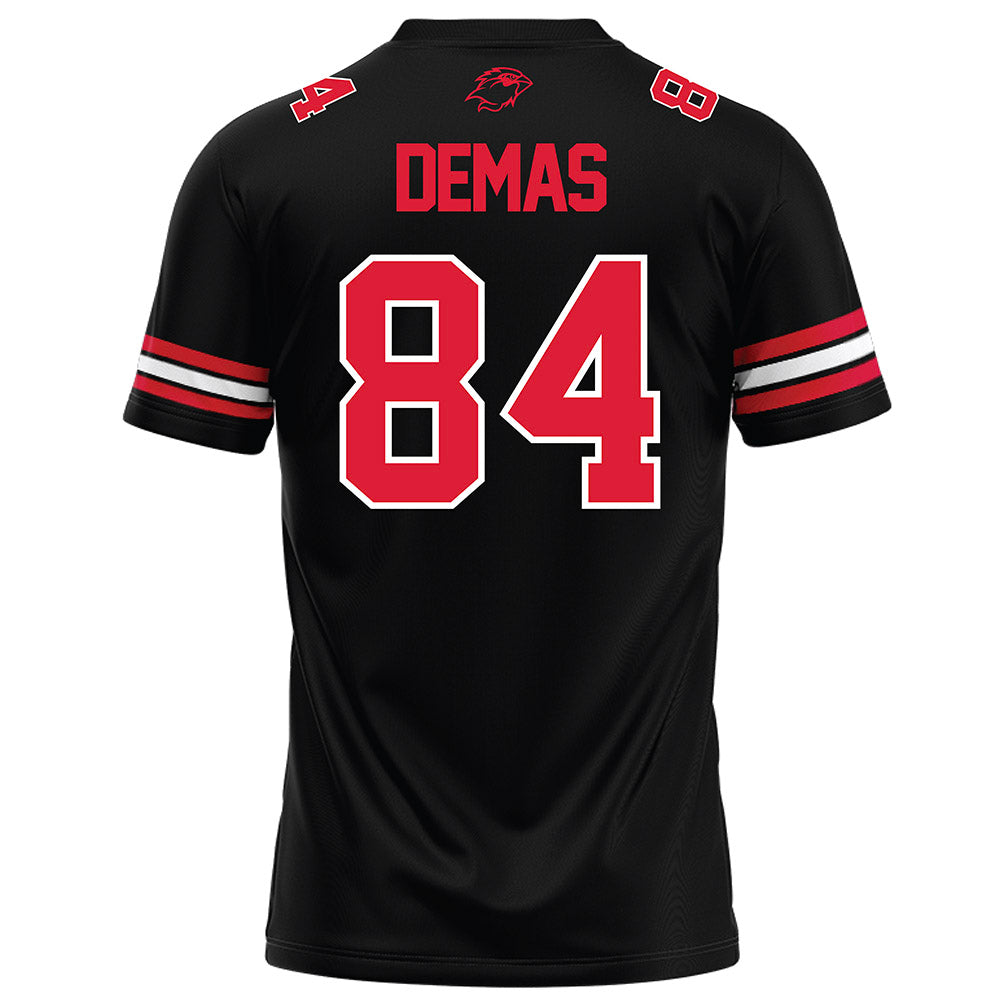 Lamar - NCAA Football : CJ DeMas - Black Football Jersey