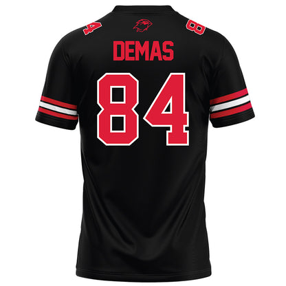 Lamar - NCAA Football : CJ DeMas - Black Football Jersey