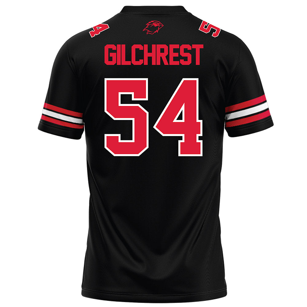 Lamar - NCAA Football : Lane Gilchrest - Black Football Jersey