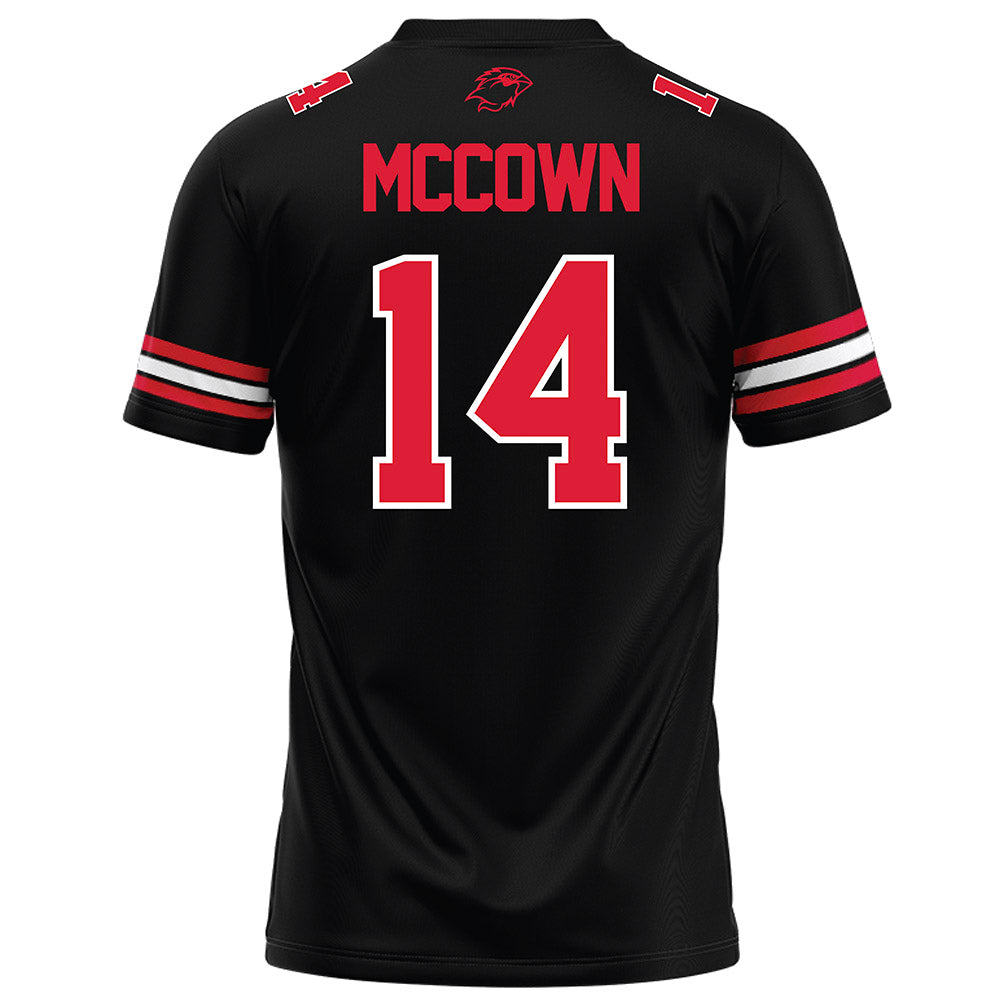 Lamar - NCAA Football : Aiden McCown - Black Football Jersey-1