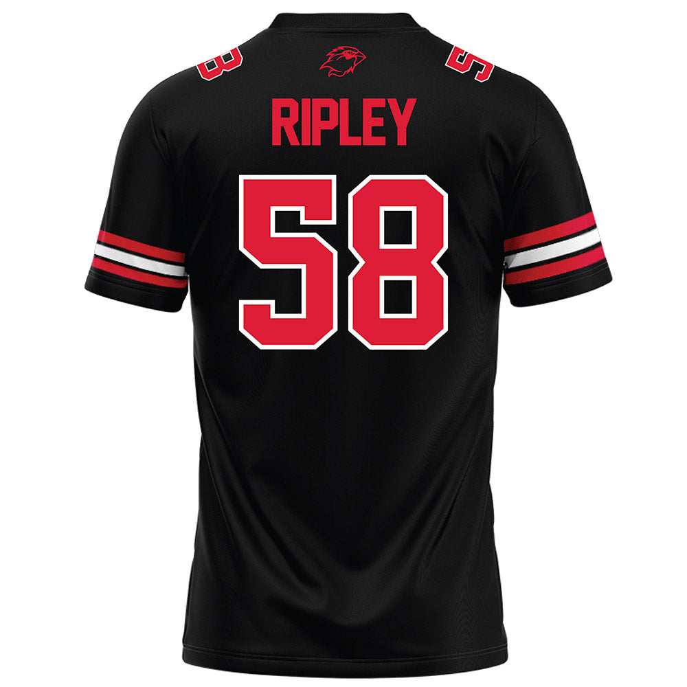 Lamar - NCAA Football : Elias Ripley - Black Football Jersey-1