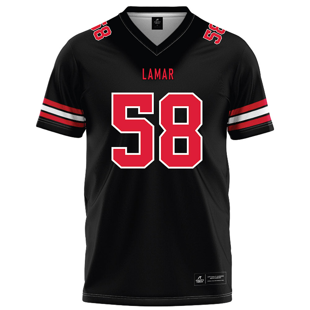 Lamar - NCAA Football : Elias Ripley - Black Football Jersey-0