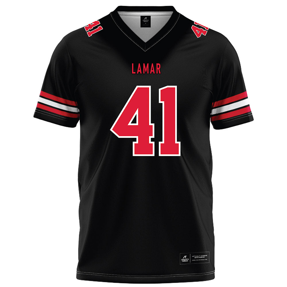 Lamar - NCAA Football : Nick Rossomando - Black Football Jersey-0