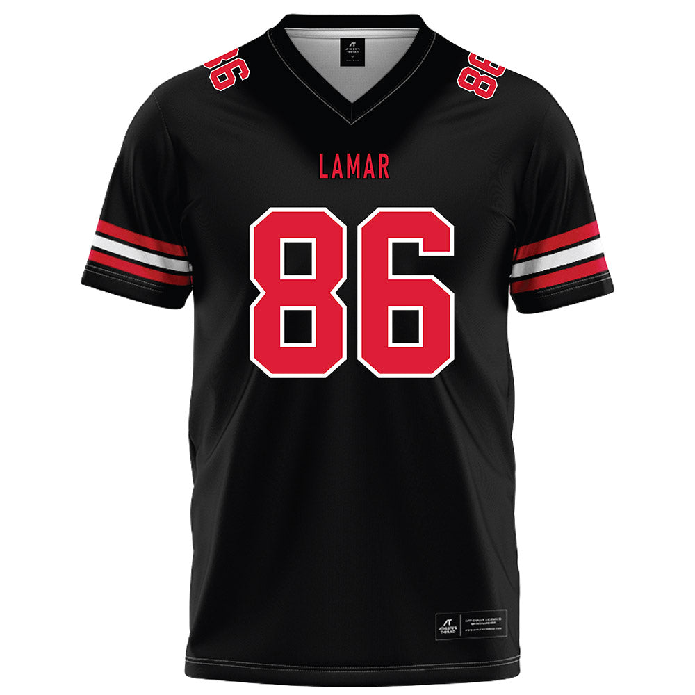 Lamar - NCAA Football : BacQuari Murphy - Black Football Jersey-0