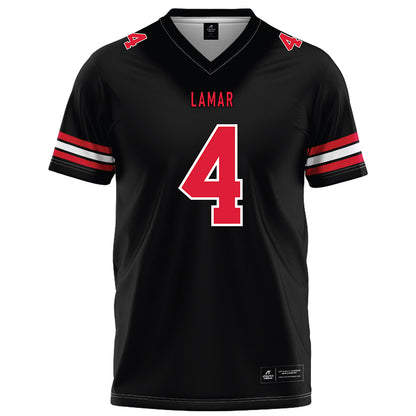 Lamar - NCAA Football : Royce Maloles - Black Football Jersey-0