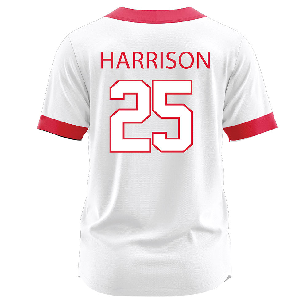 Lamar - NCAA Softball : Veronica Harrison - White Jersey
