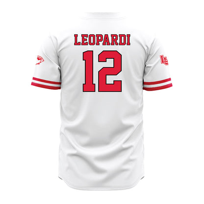 Lamar - NCAA Baseball : Antonio Leopardi - White Jersey