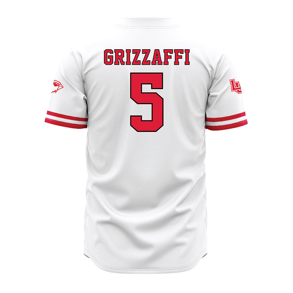 Lamar - NCAA Baseball : Bryce Grizzaffi - White Jersey-1