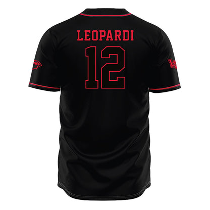 Lamar - NCAA Baseball : Antonio Leopardi - Black Jersey