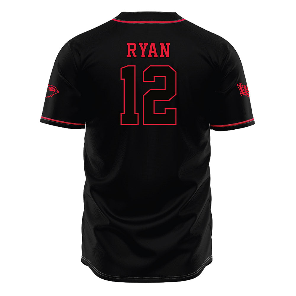 Lamar - NCAA Baseball : Matt Ryan - Black Jersey-1