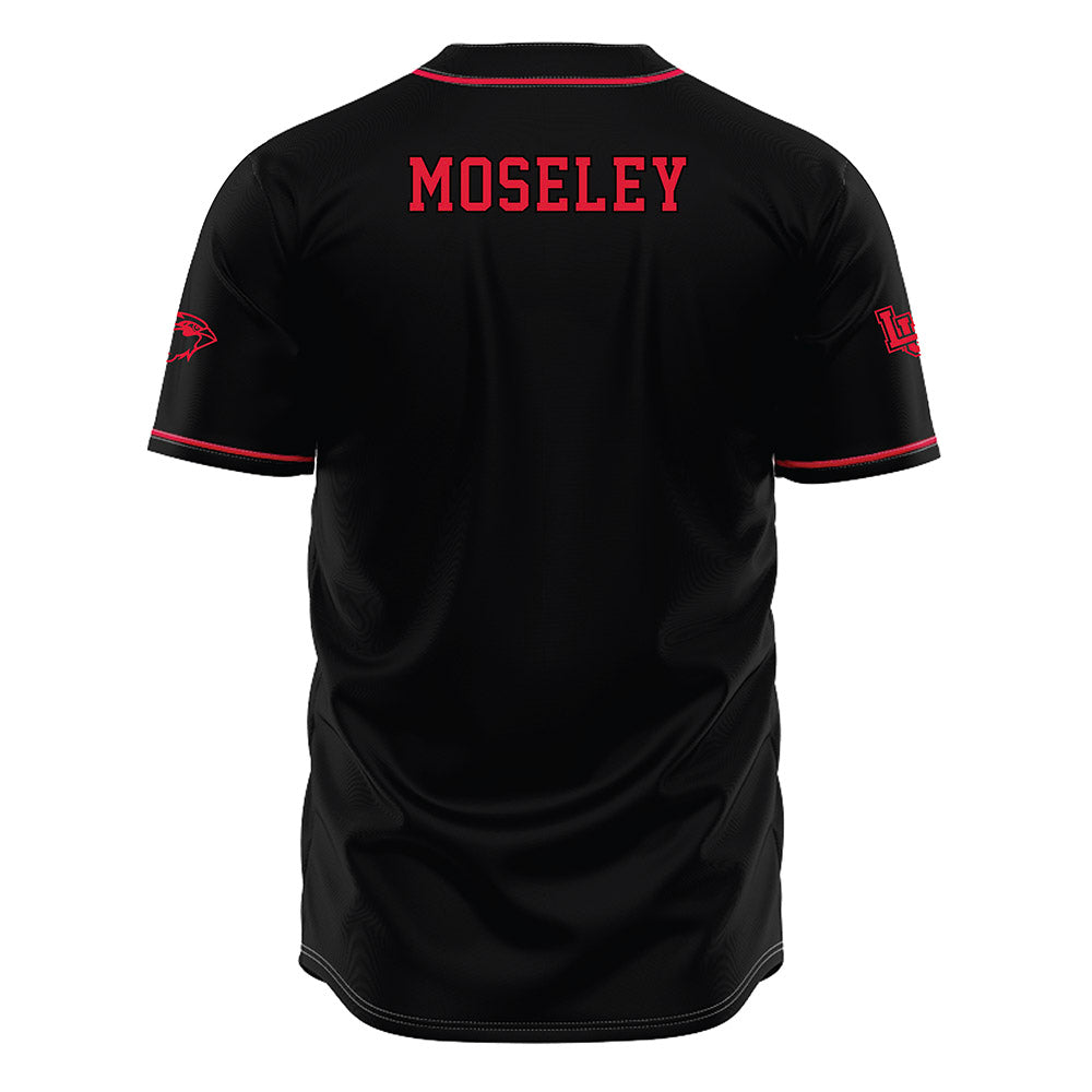 Lamar - NCAA Baseball : Kyle Moseley - Black Jersey-1