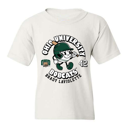 Ohio - NCAA Baseball : Brady LaViolette - Fashion Shersey Youth T-Shirt-0