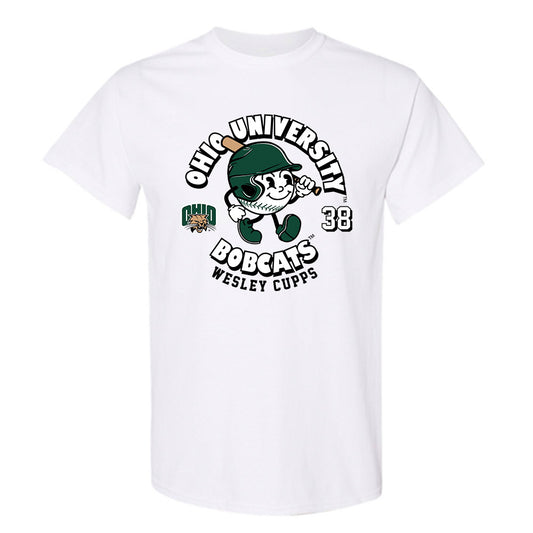 Ohio - NCAA Baseball : Wesley Cupps - Fashion Shersey T-Shirt-0