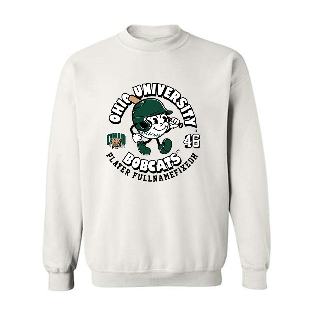 Ohio - NCAA Baseball : Hayden Blosser - Fashion Shersey Crewneck Sweatshirt-0