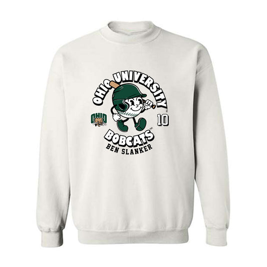 Ohio - NCAA Baseball : Ben Slanker - Fashion Shersey Crewneck Sweatshirt-0