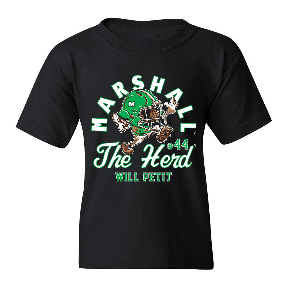 Marshall - NCAA Football : Will Petit - Youth T-Shirt