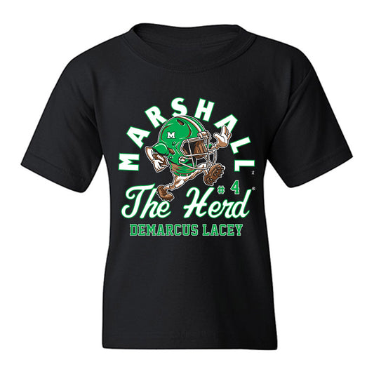 Marshall - NCAA Football : Demarcus Lacey - Youth T-Shirt-0