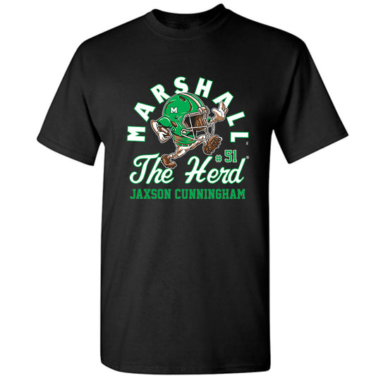 Marshall - NCAA Football : Jaxson Cunningham - T-Shirt-0