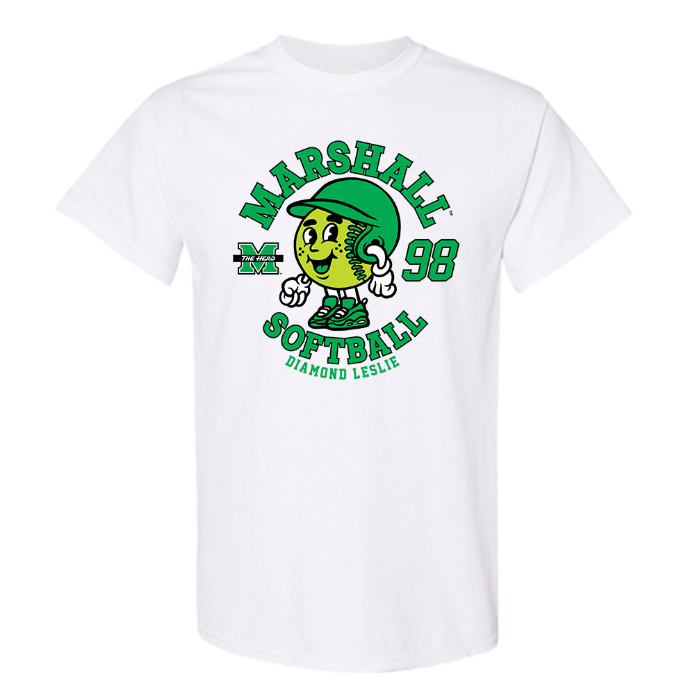 Marshall - NCAA Softball : Diamond Leslie - Fashion Shersey T-Shirt-0