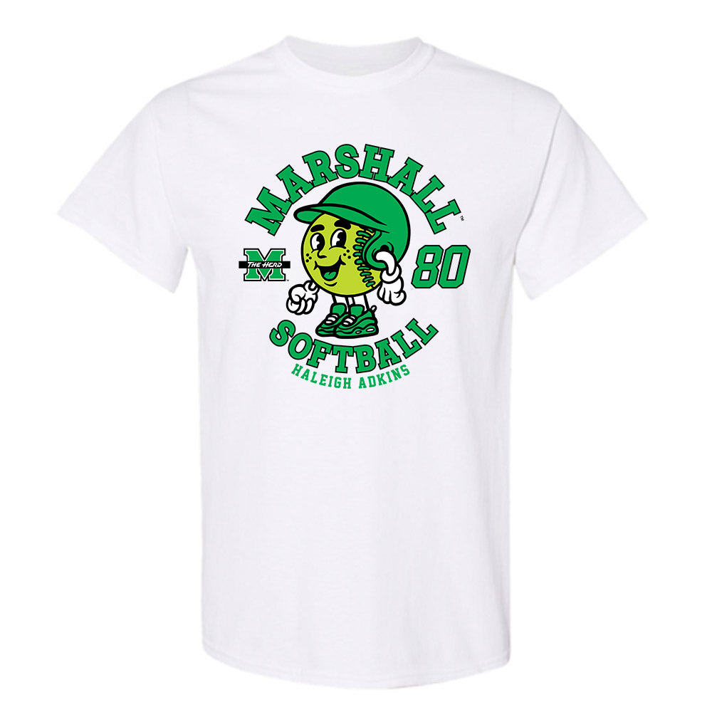 Marshall - NCAA Softball : Haleigh Adkins - Fashion Shersey T-Shirt-0