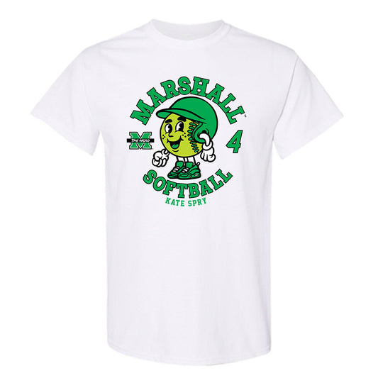 Marshall - NCAA Softball : Kate Spry - Fashion Shersey T-Shirt-0