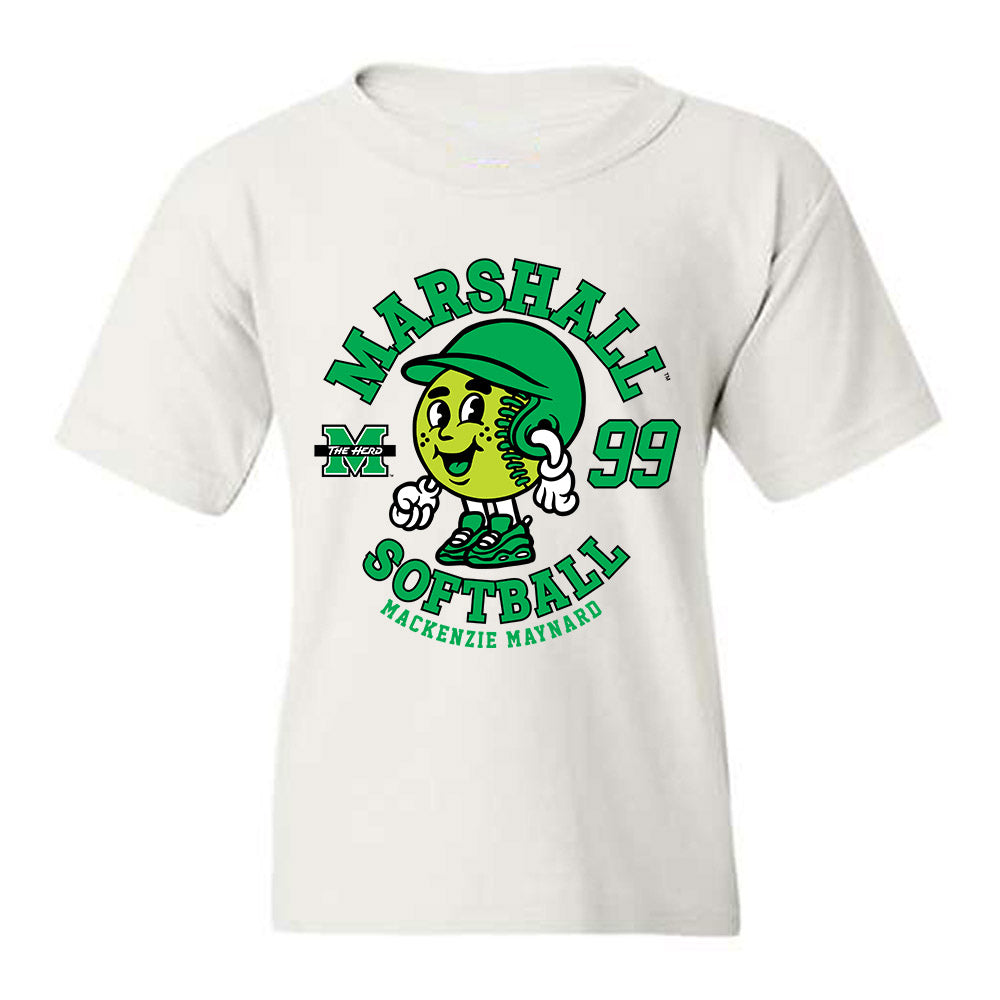 Marshall - NCAA Softball : Mackenzie Maynard - Fashion Shersey Youth T-Shirt-0