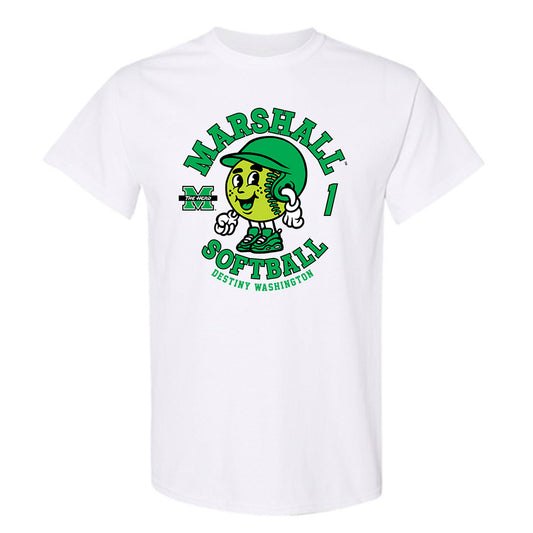 Marshall - NCAA Softball : Destiny Washington - T-Shirt Fashion Shersey