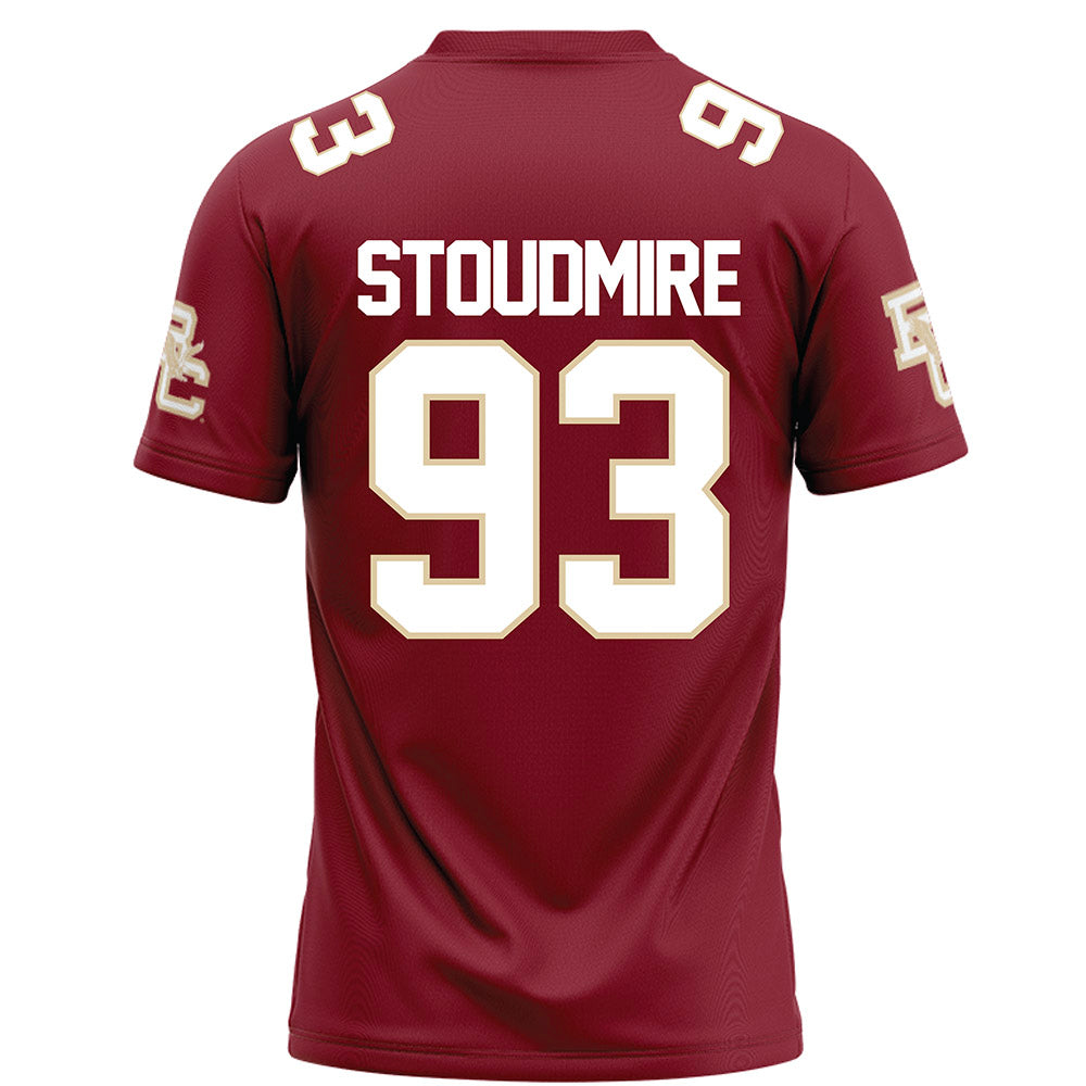 Boston College - NCAA Football : Owen Stoudmire - Maroon Football Jersey