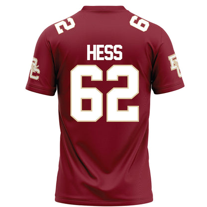 Boston College - NCAA Football : Otto Hess - Maroon Football Jersey