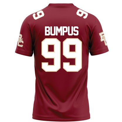 Boston College - NCAA Football : Michael Bumpus - Maroon Football Jersey-1