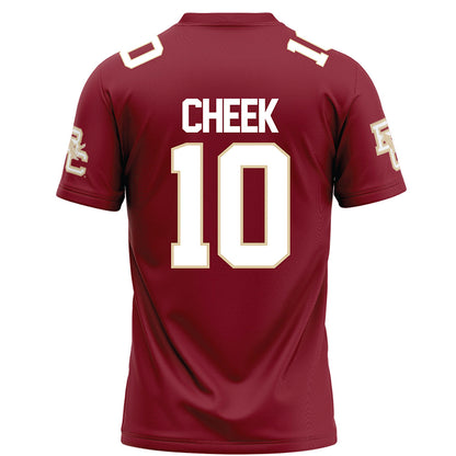 Boston College - NCAA Football : Jalen Cheek - Maroon Football Jersey