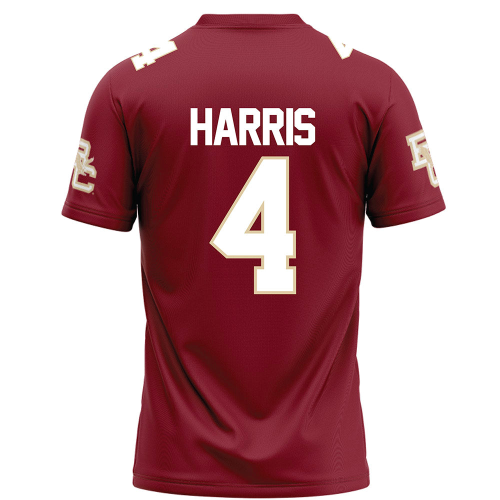 Boston College - NCAA Football : Reed Harris - Maroon Football Jersey-1