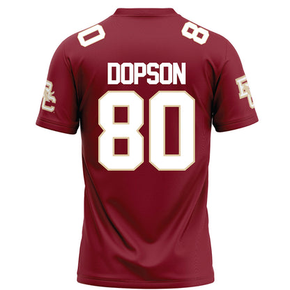 Boston College - NCAA Football : Bryce Dopson - Maroon Football Jersey-1
