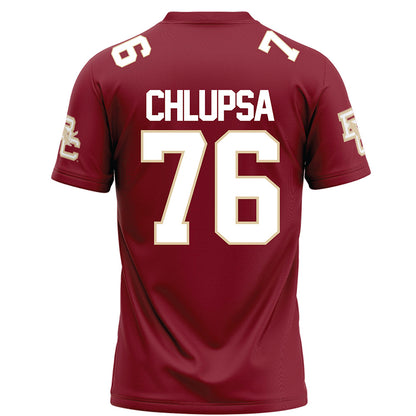 Boston College - NCAA Football : Tanner Chlupsa - Maroon Football Jersey