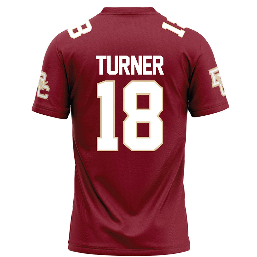 Boston College - NCAA Football : Ryan Turner - Maroon Football Jersey