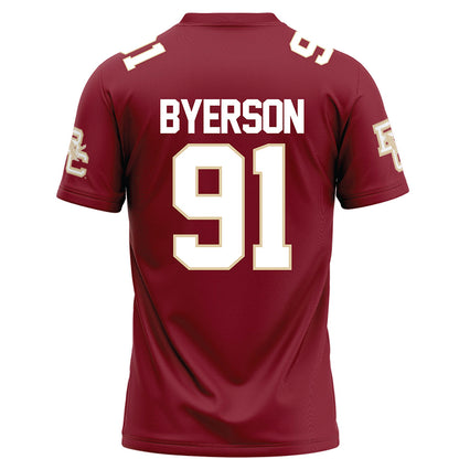 Boston College - NCAA Football : Makai Byerson - Maroon Football Jersey-1