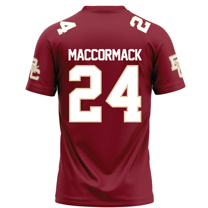 Boston College - NCAA Football : Bo MacCormack - Maroon Football Jersey-1