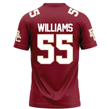 Boston College - NCAA Football : Kwan Williams - Maroon Football Jersey