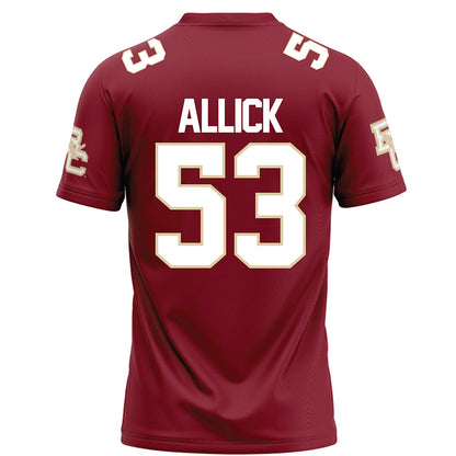 Boston College - NCAA Football : Dwayne Allick - Maroon Football Jersey-1