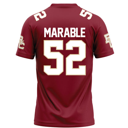Boston College - NCAA Football : Chris Marable - Maroon Football Jersey-1