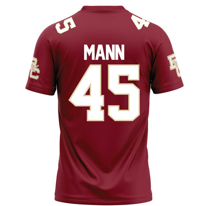 Boston College - NCAA Football : Ben Mann - Maroon Football Jersey-1
