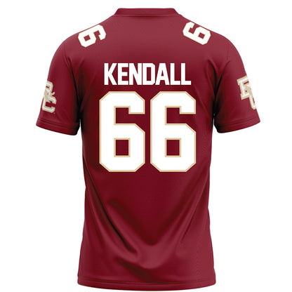 Boston College - NCAA Football : Drew Kendall - Maroon Football Jersey