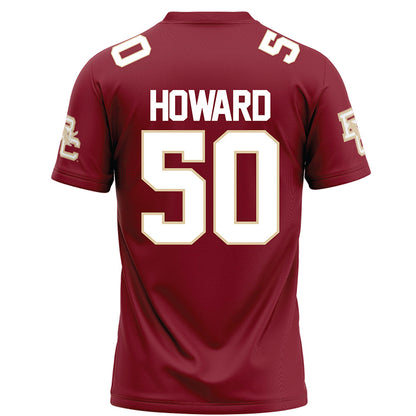 Boston College - NCAA Football : Sean Howard - Maroon Football Jersey