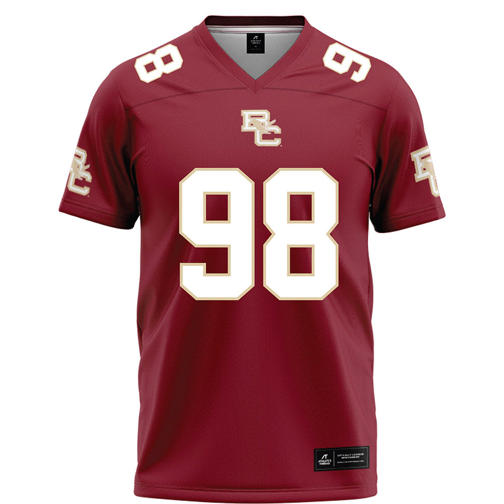 Boston College - NCAA Football : Nigel Tate - Maroon Football Jersey