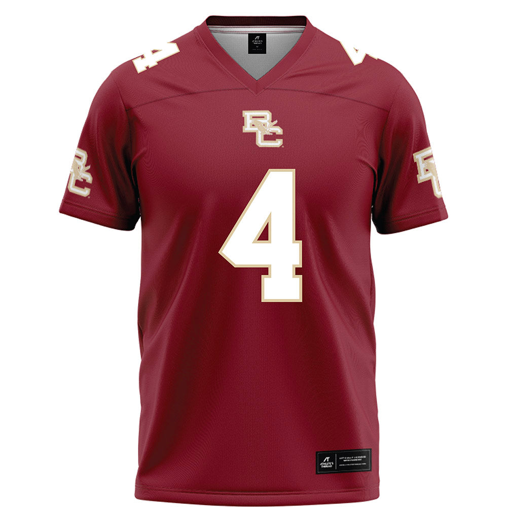Boston College - NCAA Football : Reed Harris - Maroon Football Jersey-0
