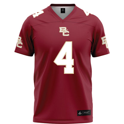 Boston College - NCAA Football : Reed Harris - Maroon Football Jersey-0