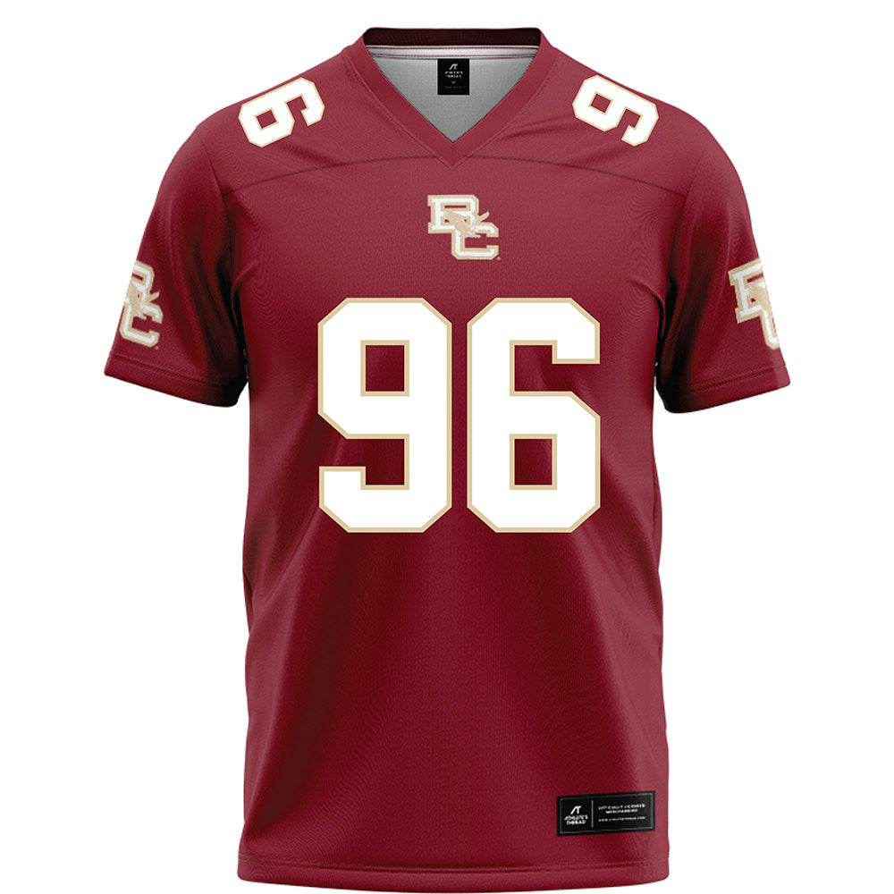 Boston College - NCAA Football : Cam Horsley - Maroon Football Jersey