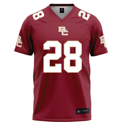 Boston College - NCAA Football : Jackson Gugni - Maroon Football Jersey