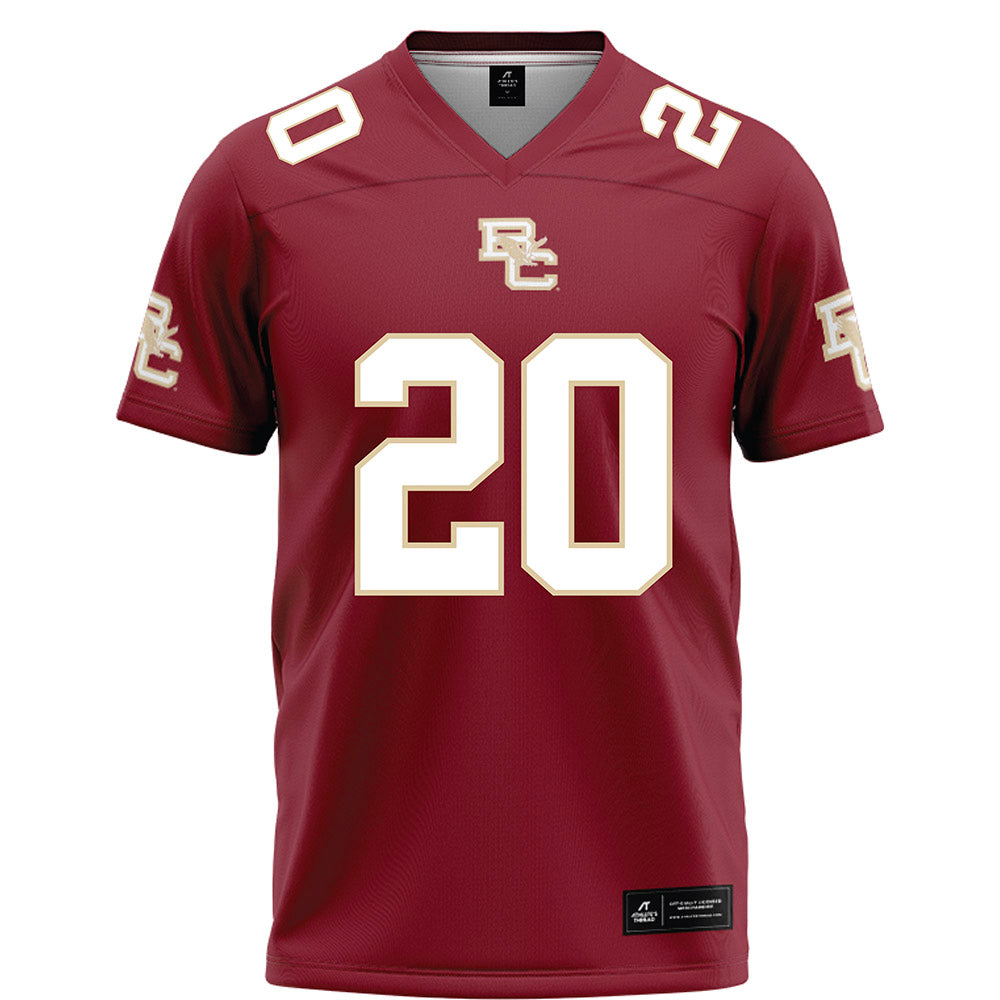 Boston College - NCAA Football : Alex Broome - Maroon Football Jersey