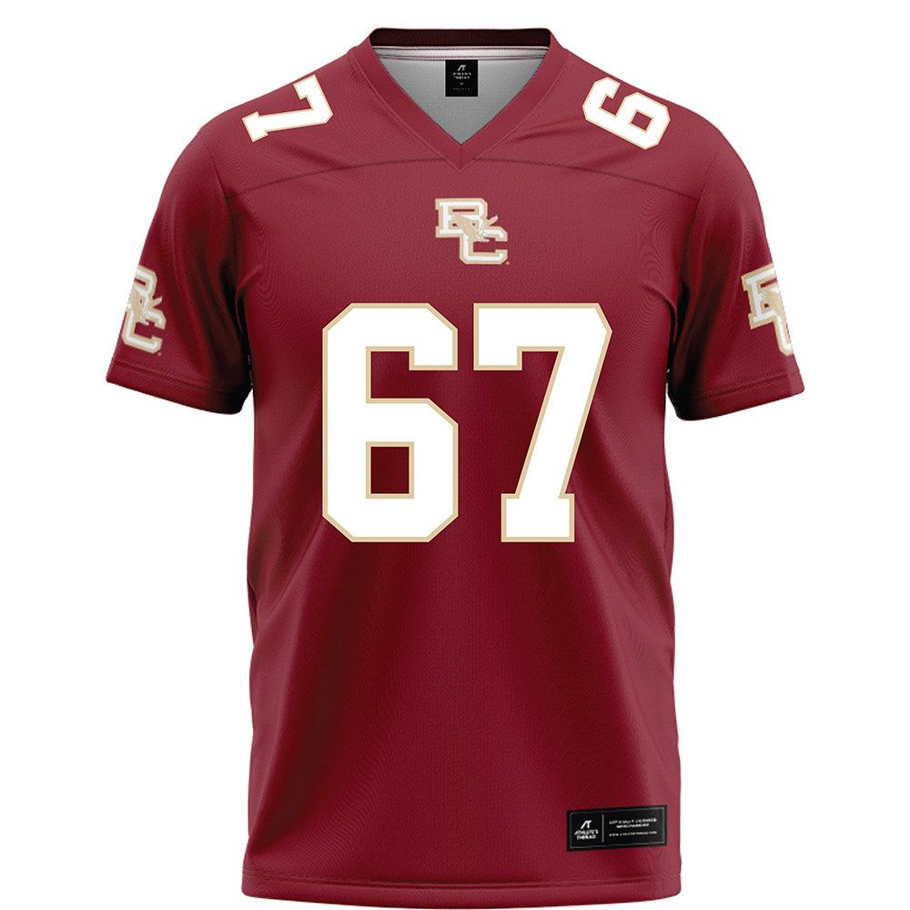 Boston College - NCAA Football : Jack Conley - Maroon Football Jersey